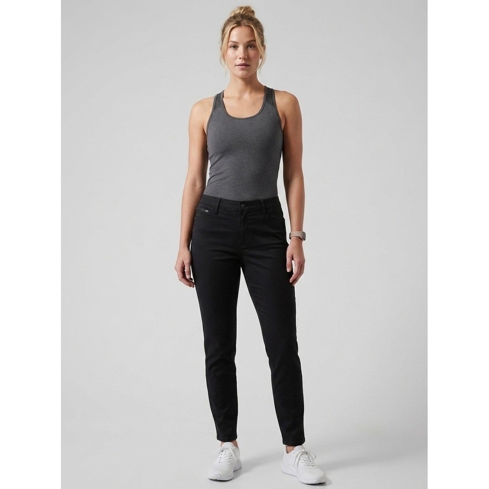 Athleta Flex Ultra Skinny Jean in Black Plus Size 22X Stretch Denim Pants New